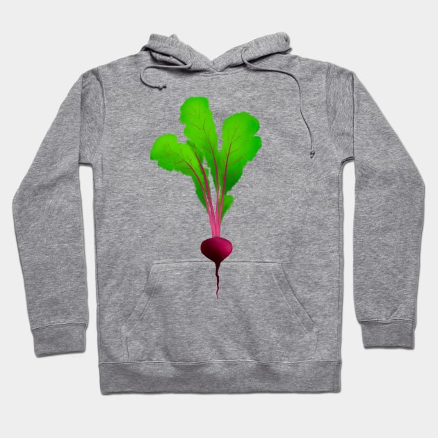 Beet Root Hoodie by Obstinate and Literate